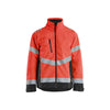 BLAKLADER 47601977 Hi vis Shell Jacket Hi Vis Reflective Shell Work Jacket MEN - Waterproof