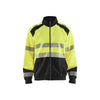 BLAKLADER 35582528 Hi Vis Reflective Full Zip Work Sweatshirt MEN - Brushed Inside