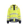 BLAKLADER 43272005 Rain jacket Hi Vis Level 3 Hi Vis Reflective Rain Jacket MEN - Waterproof