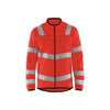 BLAKLADER 49411010 Hi Vis Microfleece Jacket Work Jacket MEN - Antipilling
