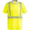 Planam Norit Warnschutz Poloshirt kurzarm gelb/zink XS gelb/zink - Vorschaubild