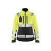 BLAKLADER 49022517 Women's Hi Vis Softshell Jacket Softshell Work Jacket WOMEN - Waterproof