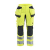 BLAKLADER 71451512 | Women's Multinorm Inherent Trousers with Stretch Hi Vis Reflective Work Trousers Women - Ripstop Fabric