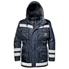 POLICE JACKET - Hi-Vis Reflective Bands - Waterproof - Detachable Inner Jacket - Image 1
