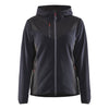 Blaklader BLAKLADER 59412536 Women's knitted jacket with softshell and hood Knitted Work Jacket WOMEN - Stretch - 594125368699