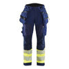 Blaklader BLAKLADER 71142513 | Women's Hi Vis softshell trousers Hi Vis Reflective Work Trousers Women - Waterproof - 711425138933