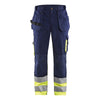 Blaklader BLAKLADER 15291860 | Hi Vis Trousers Hi Vis Reflective Work Trousers Men - twill fabric - 152918608933