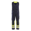 Blaklader BLAKLADER 28871512 Inherent Sleeveless Multinorm Overalls Hi Vis Reflective Work Coverall Men - ripstop fabric - 288715128933