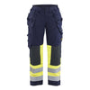 Blaklader BLAKLADER 70811514 | Women’s Multinorm Trousers Hi Vis Reflective Work Trousers Women - antistatic - 708115148933