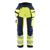 Blaklader BLAKLADER 71182513 | Women's Hi Vis softshell trousers Hi Vis Reflective Work Trousers Women - Waterproof - 711825133389