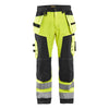Blaklader BLAKLADER 15672517 Hi Vis Softshell craftsman trousers Hi Vis Reflective Work Trousers Men - Waterproof - 156725173399