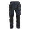 Blaklader BLAKLADER 71321141 | Women's Craftsman Trousers Stretch Work Trousers Women - Cordura Denim - 713211418999