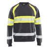Blaklader BLAKLADER 33591158 Hi Vis Sweater Hi Vis Reflective Work Sweatshirt MEN - 100% Cotton - 335911589633