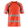 Blaklader BLAKLADER 33971013 Hi Vis UV protected T shirt Hi Vis Reflective Short Sleeve Work T-Shirt MEN - 100% Polyester - 339710135599