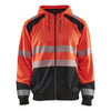 Blaklader BLAKLADER 35462528 Hi Vis Hoodie Hi Vis Reflective Hoodie Work Sweatshirt MEN - Breathable - 354625285599