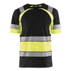 Blaklader BLAKLADER 34211030 Hi Vis T shirt Hi Vis Reflective Short Sleeve Work T-Shirt MEN - 100% Cotton - 342110309933