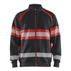 Blaklader BLAKLADER 35511158 Hi Vis Sweater Hi Vis Reflective Full-zip Work Sweatshirt MEN - 100% Cotton - 355111589955