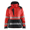 Blaklader BLAKLADER 44361987 Women’s Hi Vis Shell Jacket Hi Vis Reflective Shell Work Jacket WOMEN - Waterproof - 443619875599