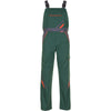 Planam Visline Dungarees green/orange/slate - Main