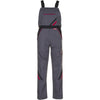 Planam Highline Dungarees slate/black/red - Main