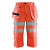 Blaklader BLAKLADER 15391811 Hi Vis pirate shorts Hi Vis Reflective Work Pirate Bermuda Men - twill fabric - 153918115500