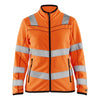 Blaklader BLAKLADER 49661010 Women's Hi Vis microfleece jacket Hi Vis Reflective Work Jacket WOMEN - Antipilling Fleece - 496610105300