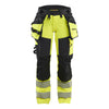 Blaklader BLAKLADER 70221648 Women's Hi Vis trousers 4 way stretch Hi Vis Reflective Work Trousers Women - double weave - 702216483399