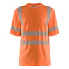 Blaklader BLAKLADER 35222537 Hi vis T shirt Hi Vis Reflective Short Sleeve Work T-Shirt MEN - Moisture Wicking - 352225375300