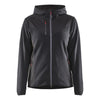 Blaklader BLAKLADER 59412536 Women's knitted jacket with softshell and hood Knitted Work Jacket WOMEN - Stretch - 594125369799