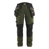Blaklader BLAKLADER 71701149 | STRIKER Women's Craftsman Trousers with Stretch Work Trousers Women - Cordura Denim - 717011494240
