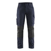 Blaklader BLAKLADER 71951330 | Women's service trousers with stretch Hi Vis Reflective Work Trousers Women - Ripstop Fabric - 719513308699