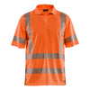 Blaklader BLAKLADER 34281013 UV PROTECTED HI VIS POLO SHIRT Hi Vis Reflective Short Sleeve Work Polo MEN - 100% Polyester - 342810135300
