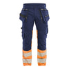 Blaklader BLAKLADER 11301149 | Hi vis Trousers Stretch Hi Vis Reflective Work Trousers Men - Cordura Denim - 113011498953