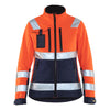 Blaklader BLAKLADER 49022517 Women's Hi Vis Softshell Jacket Softshell Work Jacket WOMEN - Waterproof - 490225175389