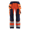 Blaklader BLAKLADER 71561811 | Women's Hi Vis trousers Hi Vis Reflective Work Trousers Women - twill fabric - 715618115389