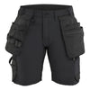 Blaklader BLAKLADER 71241645 Women's Craftsman shorts 4 way stretch Work Shorts Women - double weave - 712416459900
