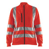 Blaklader BLAKLADER 33081974 Hi Vis Reflective Work Sweatshirt WOMEN - 100% Polyester - 330819745500