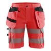 Blaklader BLAKLADER 71861811 | Women's Hi Vis shorts with stretch Hi Vis Reflective Work Shorts Women - Stretch Fabric - 718618115500