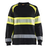 Blaklader BLAKLADER 34091158 Hi Vis Reflective Sweatshirt WOMEN - 100% Cotton - 340911589933