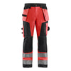 Blaklader BLAKLADER 15681811 | Hi Vis craftsman trousers Hi Vis Reflective Work Trousers Men - Twill Fabric - 156818115599