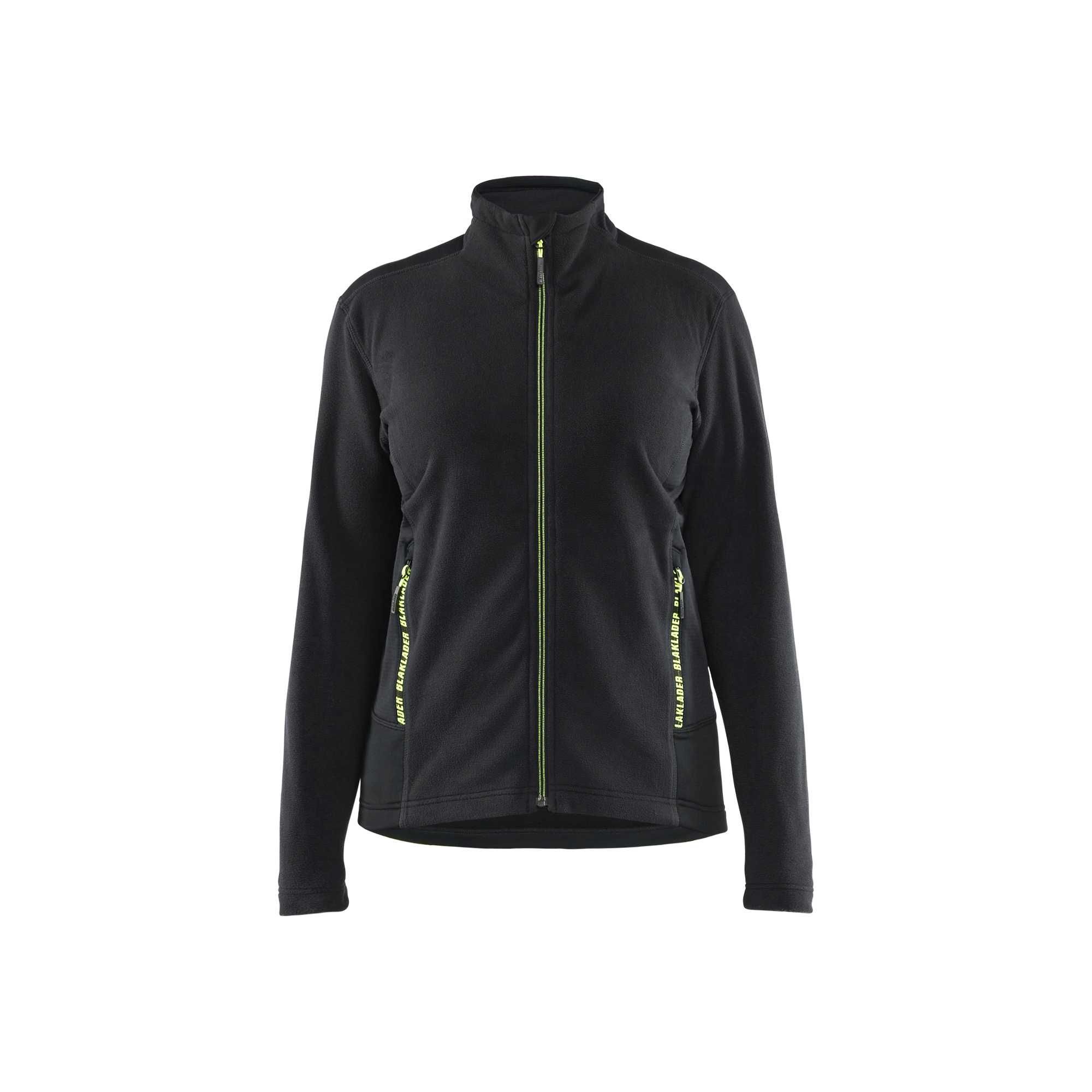 BLAKLADER 47661010 Women's Microfleece Jacket Hi Vis Reflective Work Jacket WOMEN - Antipilling