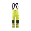BLAKLADER 13022003 Rain Trousers Hi Vis LEVEL 2 Hi Vis Reflective Work Trousers Men - Waterproof