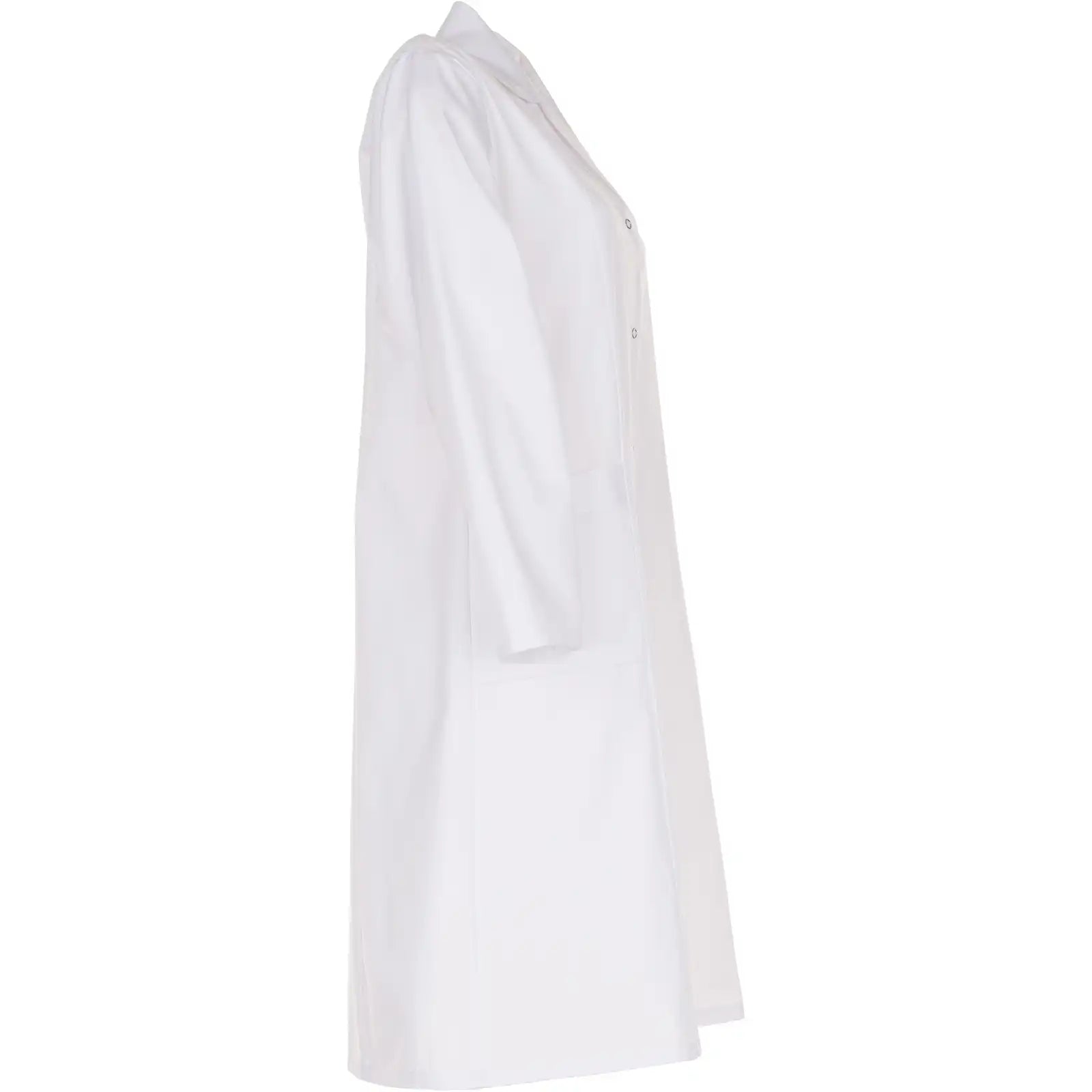 Planam Damen Mantel Mischgewebe Langarm reinweiß 36 reinweiß - Produktbild ohne Model