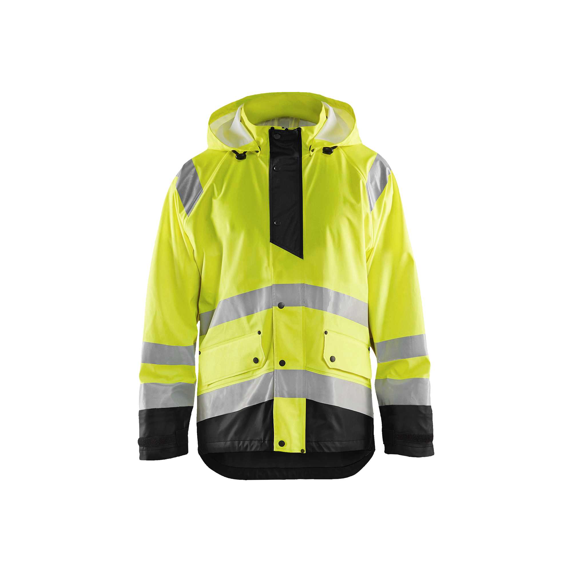 BLAKLADER 43232000 Rain jacket Hi Vis Level 1 Hi Vis Reflective Rain Jacket MEN - Waterproof
