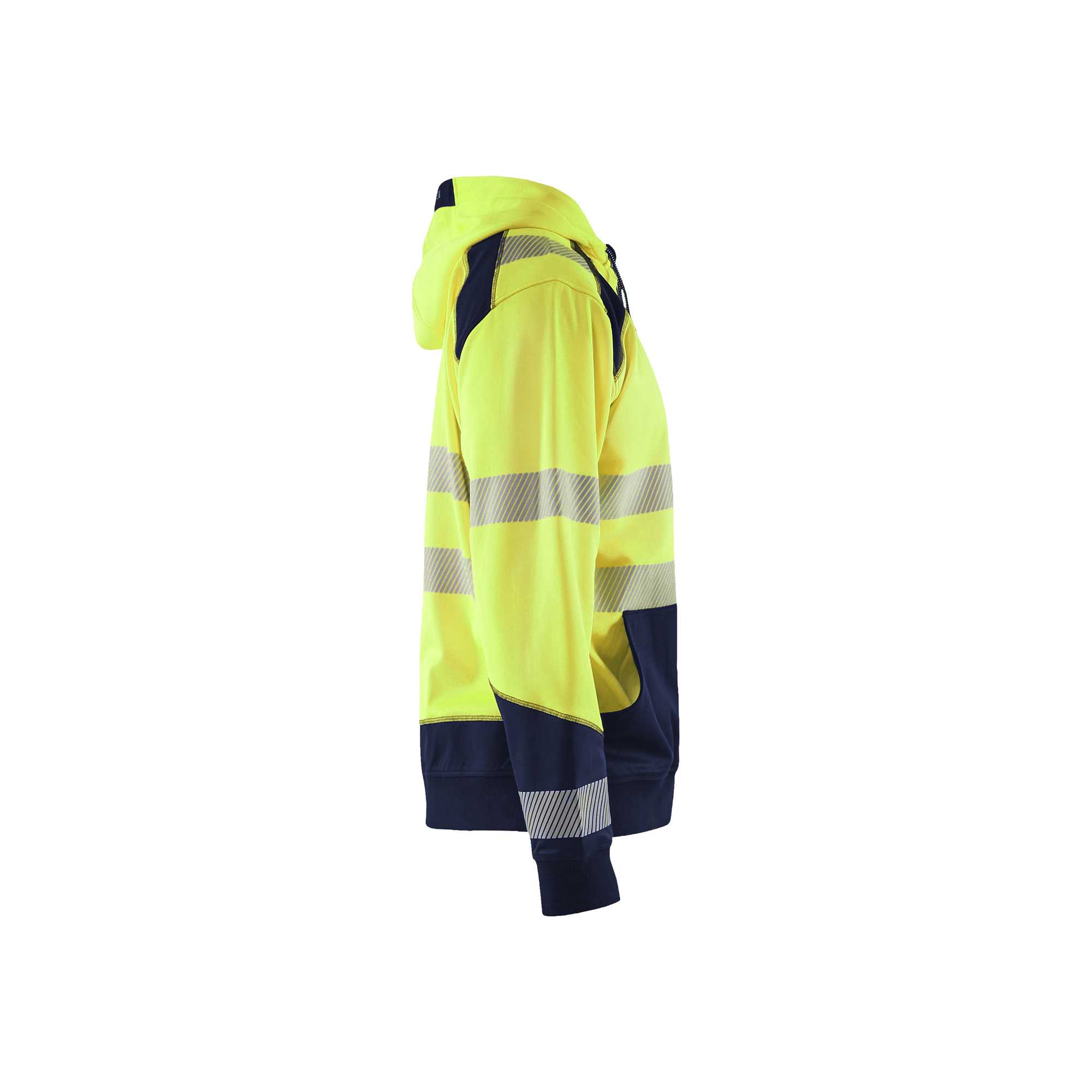 BLAKLADER 35462528 Hi Vis Hoodie Hi Vis Reflective Hoodie Work Sweatshirt MEN - Breathable
