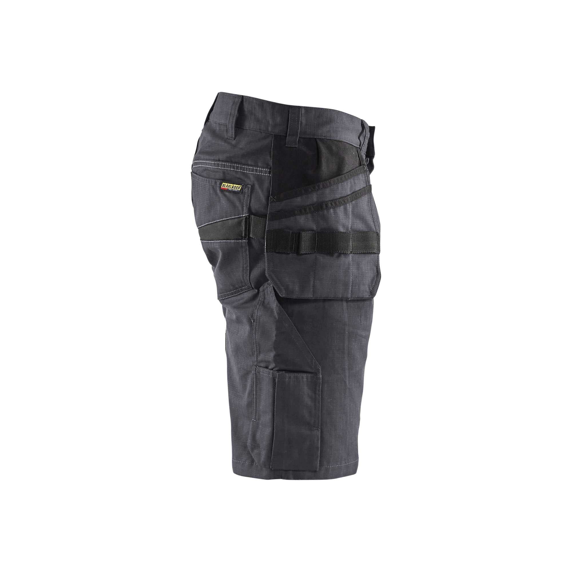 BLAKLADER 14941330 Service Shorts with Tool Pockets Work Shorts Men - ripstop fabric