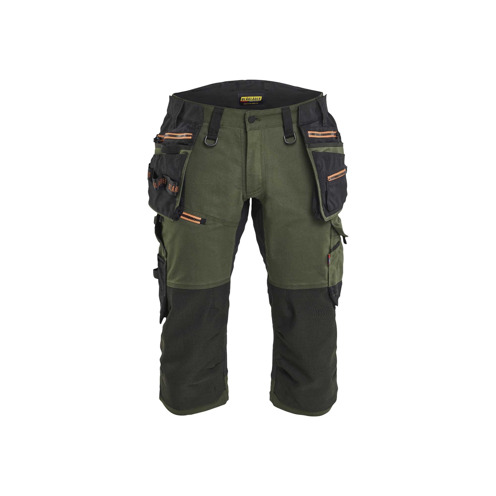 BLAKLADER 19771149 STRIKER Pirate trouser with stretch Work Pirate Bermuda Men - CORDURA Denim