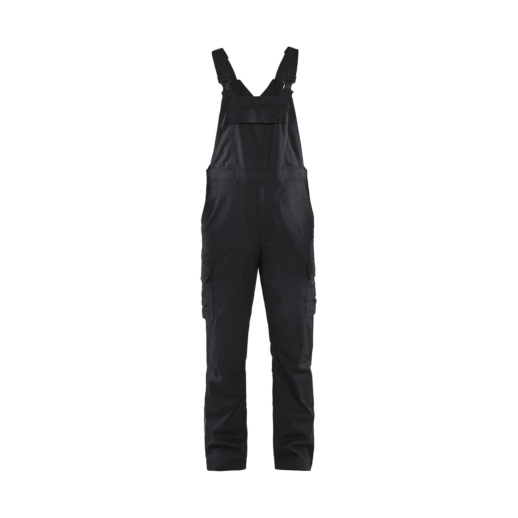 BLAKLADER 26661344 INDUSTRY BIB OVERALLS STRETCH Work Bib Trousers Men - cotton stretch fabric