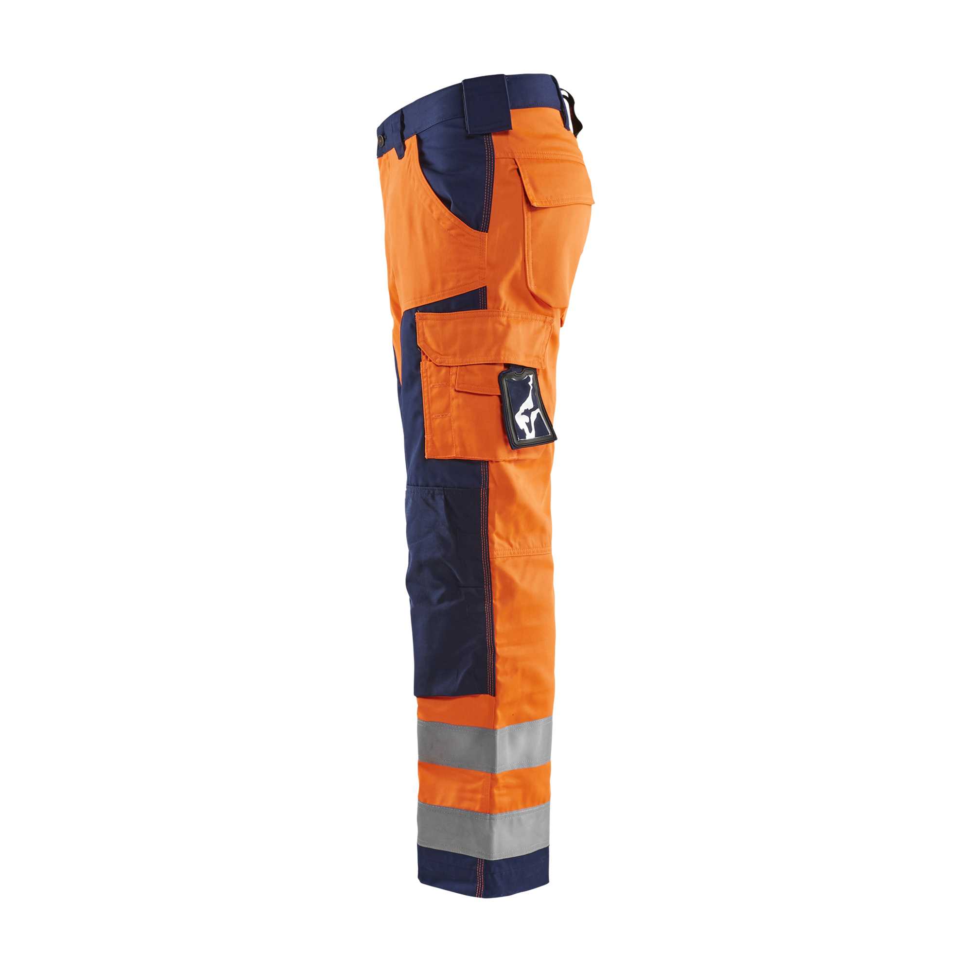 BLAKLADER 15661811 | Hi Vis trousers Hi Vis Reflective Work Trousers Men - Class 2 Certified