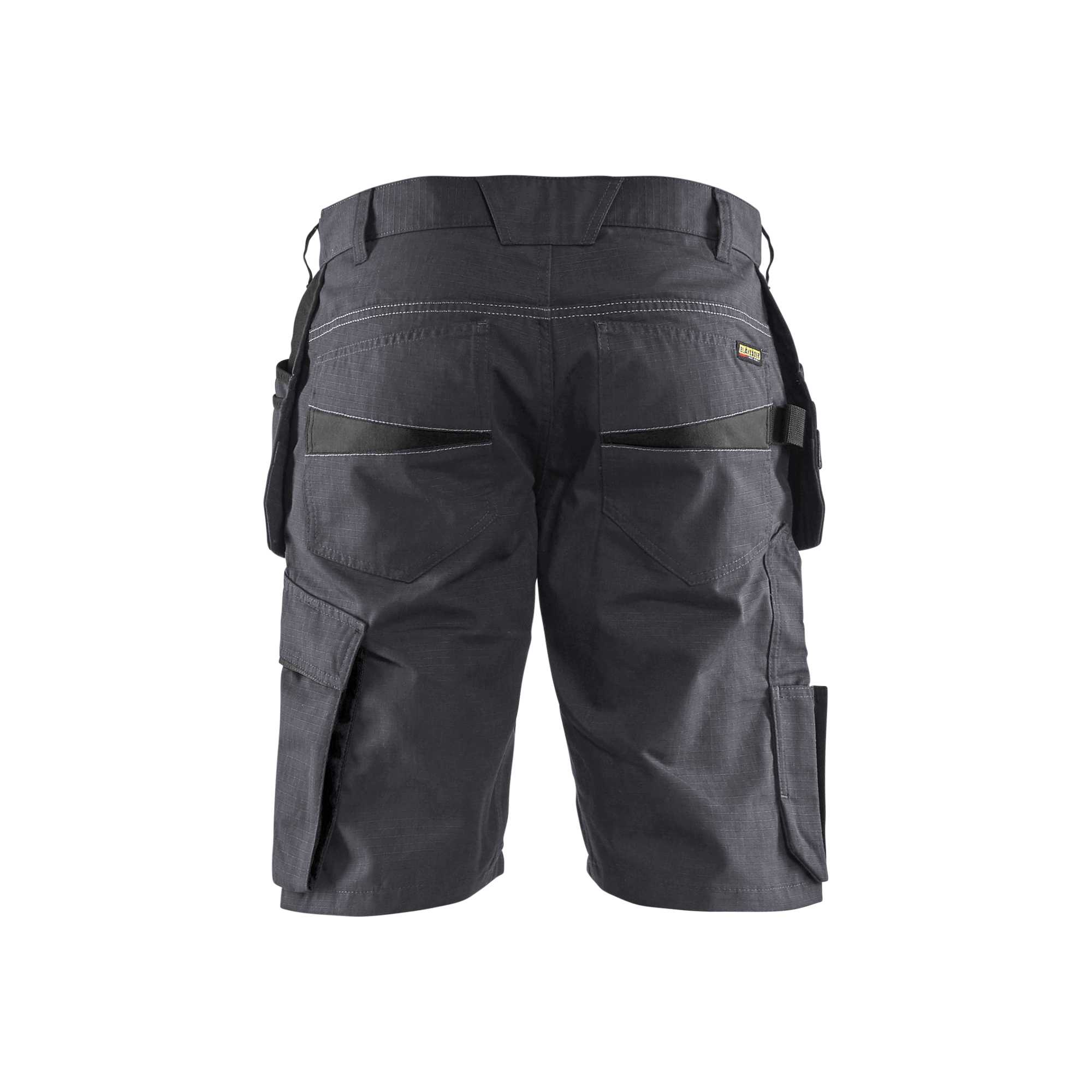 BLAKLADER 14941330 Service Shorts with Tool Pockets Work Shorts Men - ripstop fabric